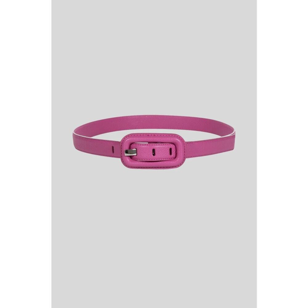 Veronica Beard x Gavazzeni Lavanda Belt Willer Rosa Fucsia Leather NEW $130 XS - Picture 2 of 5